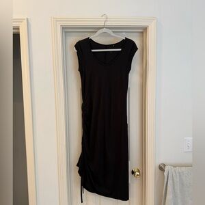 Toad&Co Black Asymmetrical Dress